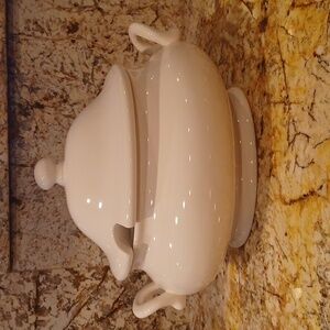 Vintage Pottery Barn Sausalito Terracotta Soup Tureen